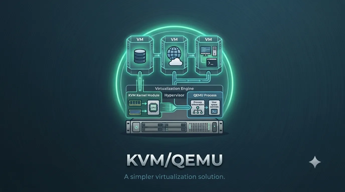 A simple icon representing lightweight virtualization